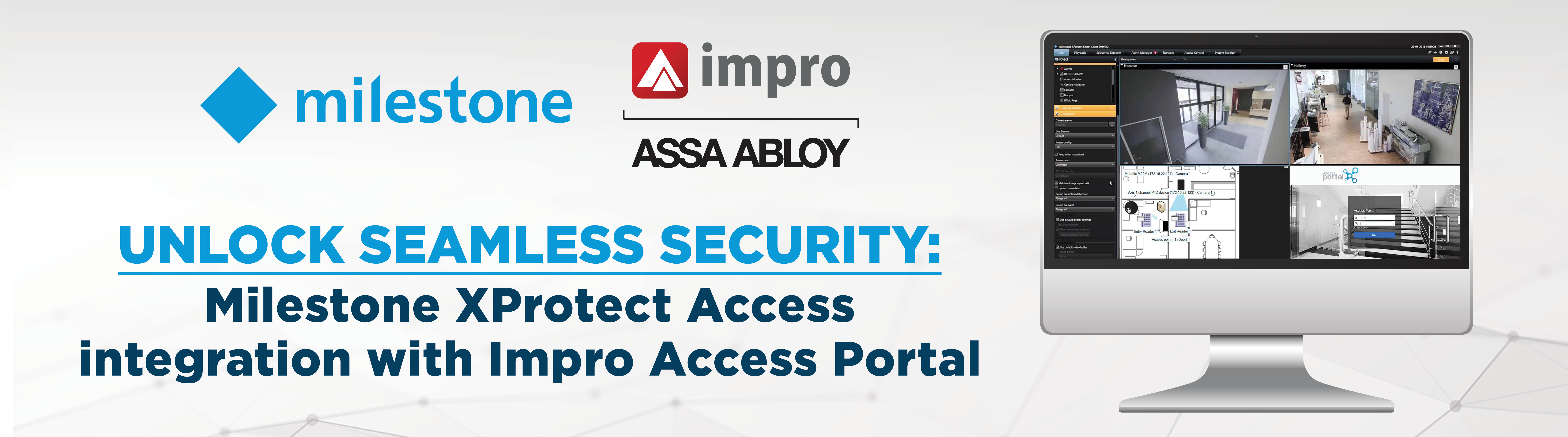 Access Control Integration between Milestone XProtect and Impro Access Portal